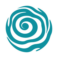 Simple Ripple Effect Element Illustration. Vector SVG