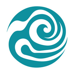 Simple Ripple Effect Element Illustration. Vector SVG