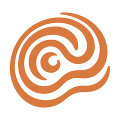 Simple Ripple Effect Element Illustration. Vector SVG