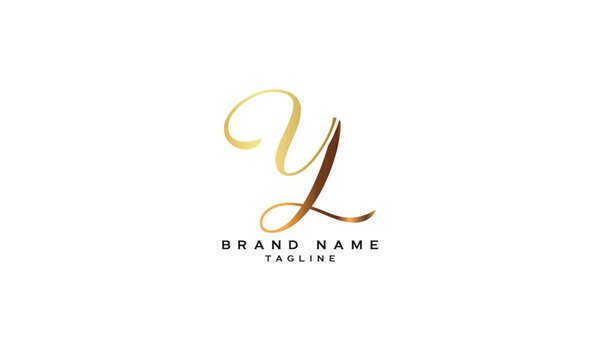 NYL, NLY, YNL, YLN, LYN, LNY, Abstract initial monogram letter alphabet logo design