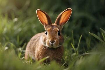 rabbit in the grass