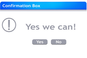 Digital png illustration of confirmation box on transparent background