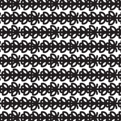 Digital png illustration of black floral pattern on transparent background