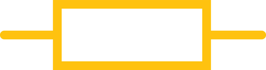 Digital png illustration of yellow shape with copy space on transparent background