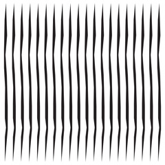 Digital png illustration of black abstract linear shape on transparent background