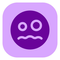 Editable scared face expression emoticon vector icon. Part of a big icon set family. Part of a big icon set family. Perfect for web and app interfaces, presentations, infographics, etc