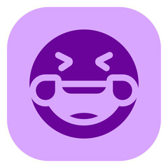 Editable laughing-out-loud expression emoticon vector icon. Part of a big icon set family. Part of a big icon set family. Perfect for web and app interfaces, presentations, infographics, etc