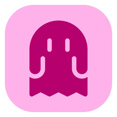 Editable horror game, ghost, thriller vector icon. Video game, game elements. Part of a big icon set family. Perfect for web and app interfaces, presentations, infographics, etc
