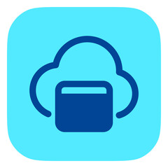 Editable cloud computing vector icon. Part of a big icon set family. Perfect for web and app interfaces, presentations, infographics, etc