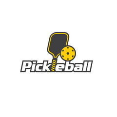 illustration of pickleball, a sport that combines elements of tennis, badminton and table tennis.
