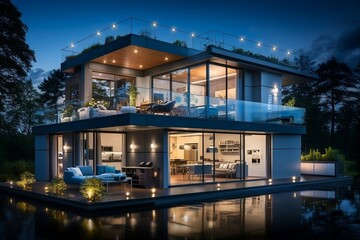 Smart Homes: Dynamic visuals showcase energy-efficient tech, IoT devices, and automation, redefining sustainable living through innovative home solutions and eco-friendly technology.