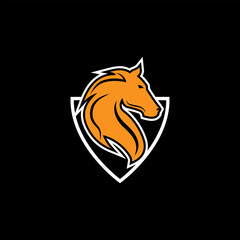 Horse logo design