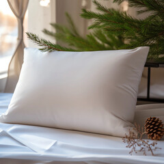 Christmas Pillow Mockup ,Throw Pillow Mock UP,Throw Pillow Mock,White Pillow Mockup