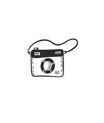 Cute quote notebook pastel cream food fruit cute quote elements icons stickers.


