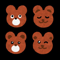 くまさんのイラスト素材