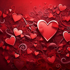 Valentine day - romantic LOVE - card