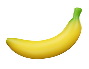 3D Banana Illustration