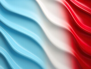 Obraz premium Red White and Blue Background. Generative Ai