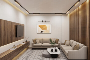 Fototapeta na wymiar Modern luxury bedroom interior living room elegant design