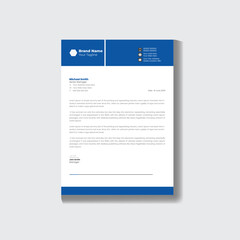  Modern business and corporate letterhead template