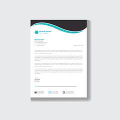  Modern business and corporate letterhead template