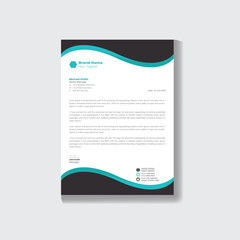  Modern business and corporate letterhead template