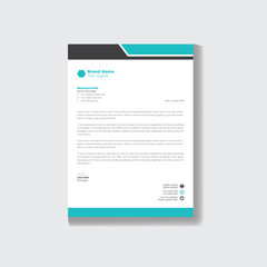  Modern business and corporate letterhead template