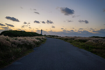 宮古島の東平安名崎から朝陽を望む1