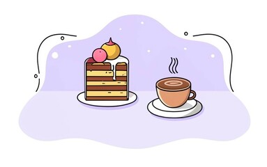 coffee and cake