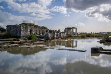 Miletus Ancient City view in Turkey