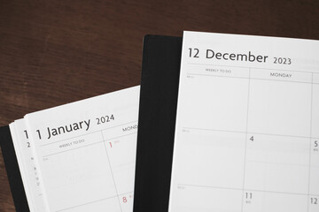 年末年始の手帳