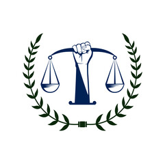 Justice Law Logo Design Illustration vector eps format , suitable for your design needs, logo, illustration, animation, etc.