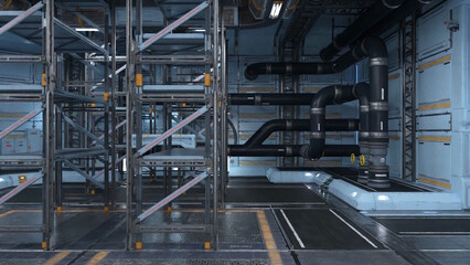 オンラインミーティング, 背景, テレビ会議, zoom会議, cg, 3d, 宇宙基地, 秘密基地, モジュラー, sci-fi, インテリア, 回廊, 部屋, 実験室, 宇宙船, 3dcg, ガレージ, アスファルト, ビル, 地下, 工業, 運送, 旅行, 建築, アーバン, 建造, 光, ビジネス, メタル, 工場, 工業の, はがね, テクノロジー, エンジニアリングオンラインミーティン