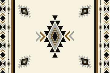 Vector Geometric Patterns in Ethnic Tribal Art, for backgrounds, carpets, wallpapers, wrapping, Batik, fabric and more