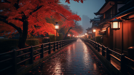 秋の京都 | Kyoto in autumn Generative AI
