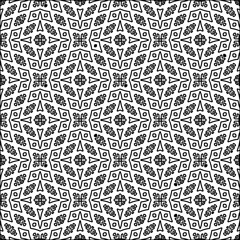  Figures from lines.Abstract background. Black  pattern for web page, textures, card, poster, fabric, textile. Repeat pattern. 