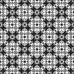  Figures from lines.Abstract background. Black  pattern for web page, textures, card, poster, fabric, textile. Repeat pattern. 