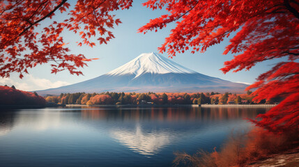 秋の富士山 | Mt.Fuji in autumn Generative AI
