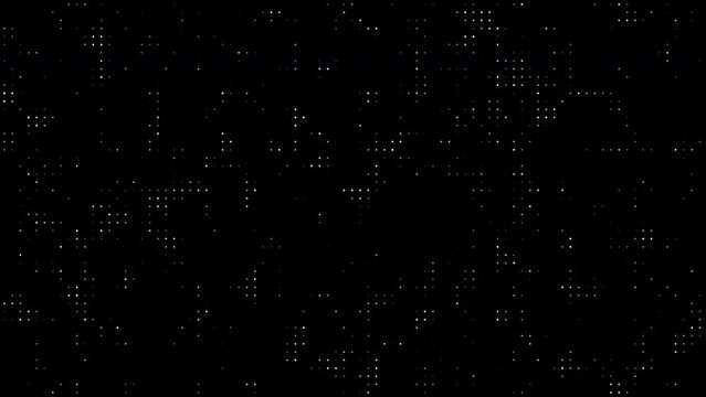 Black and white modern abstract animated simple pattern minimal background 4k