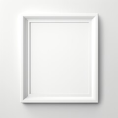 White Art Picture Frame Hanging