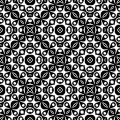 Black pattern. Seamless texture for fashion, textile design,  on wall paper, wrapping paper, fabrics and home decor. Simple repeat pattern.Abstract design.