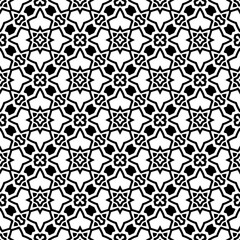 Black pattern. Seamless texture for fashion, textile design,  on wall paper, wrapping paper, fabrics and home decor. Simple repeat pattern.Abstract design.