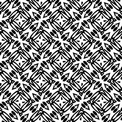 Black pattern. Seamless texture for fashion, textile design,  on wall paper, wrapping paper, fabrics and home decor. Simple repeat pattern.Abstract design.