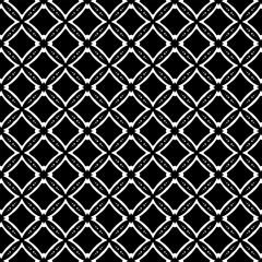 Fototapeta premium Black pattern. Seamless texture for fashion, textile design, on wall paper, wrapping paper, fabrics and home decor. Simple repeat pattern.Abstract design.