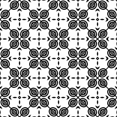 Black pattern. Seamless texture for fashion, textile design,  on wall paper, wrapping paper, fabrics and home decor. Simple repeat pattern.Abstract design.