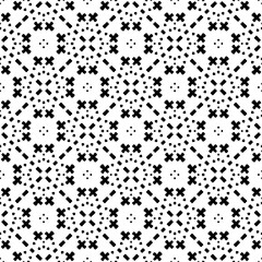 Black pattern. Seamless texture for fashion, textile design,  on wall paper, wrapping paper, fabrics and home decor. Simple repeat pattern.Abstract design.