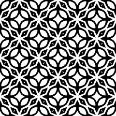 Black pattern. Seamless texture for fashion, textile design,  on wall paper, wrapping paper, fabrics and home decor. Simple repeat pattern.Abstract design.