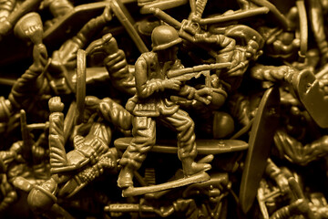 Toy Soldiers Closeup