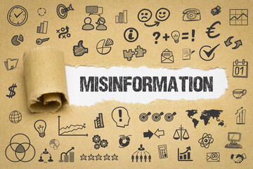 Misinformation	 - obrazy, fototapety, plakaty