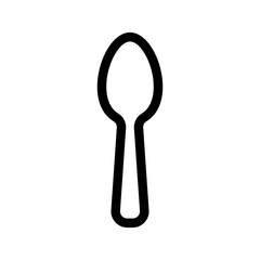 Spoon Icon Vector Symbol Design Illustration